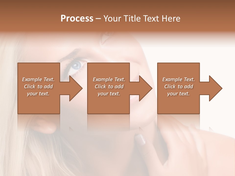 Vintage Aluminum Christmas Tree With Blue Ornaments PowerPoint Template