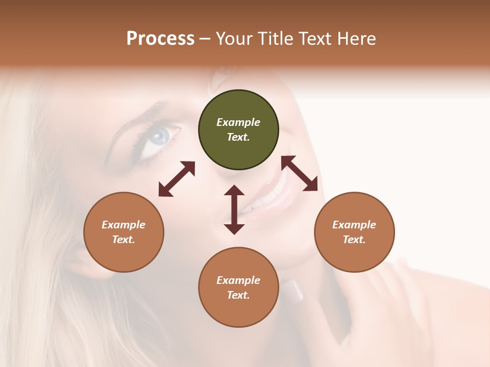 Vintage Aluminum Christmas Tree With Blue Ornaments PowerPoint Template