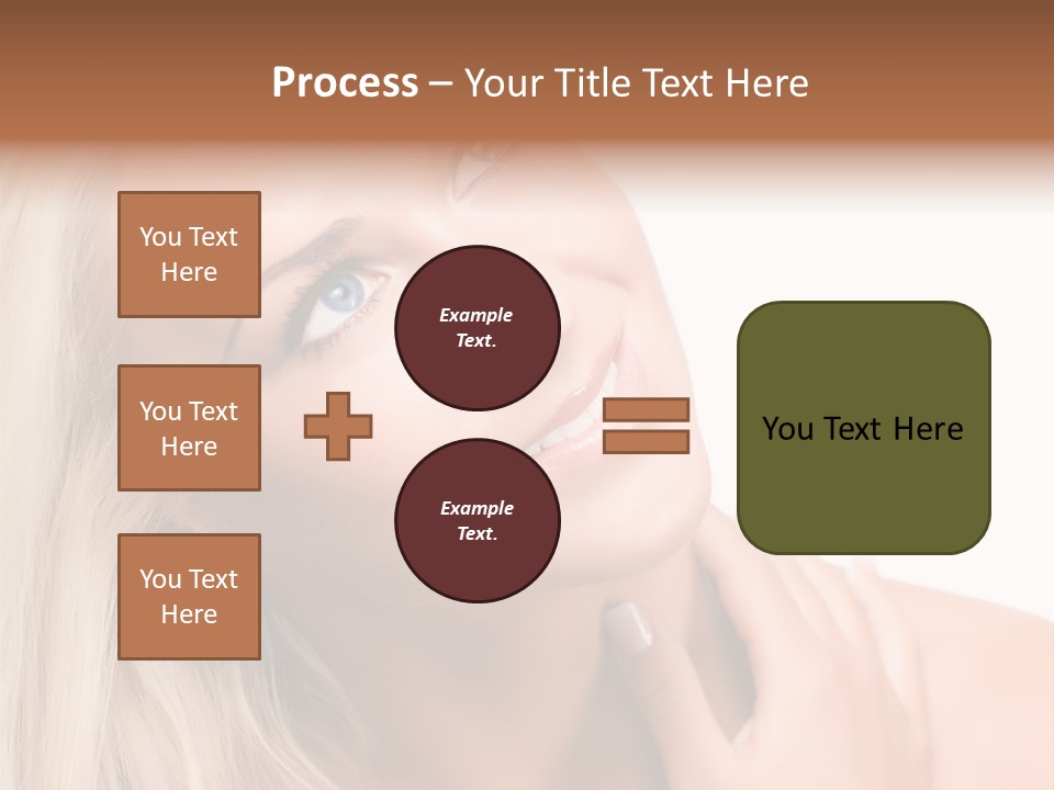 Vintage Aluminum Christmas Tree With Blue Ornaments PowerPoint Template