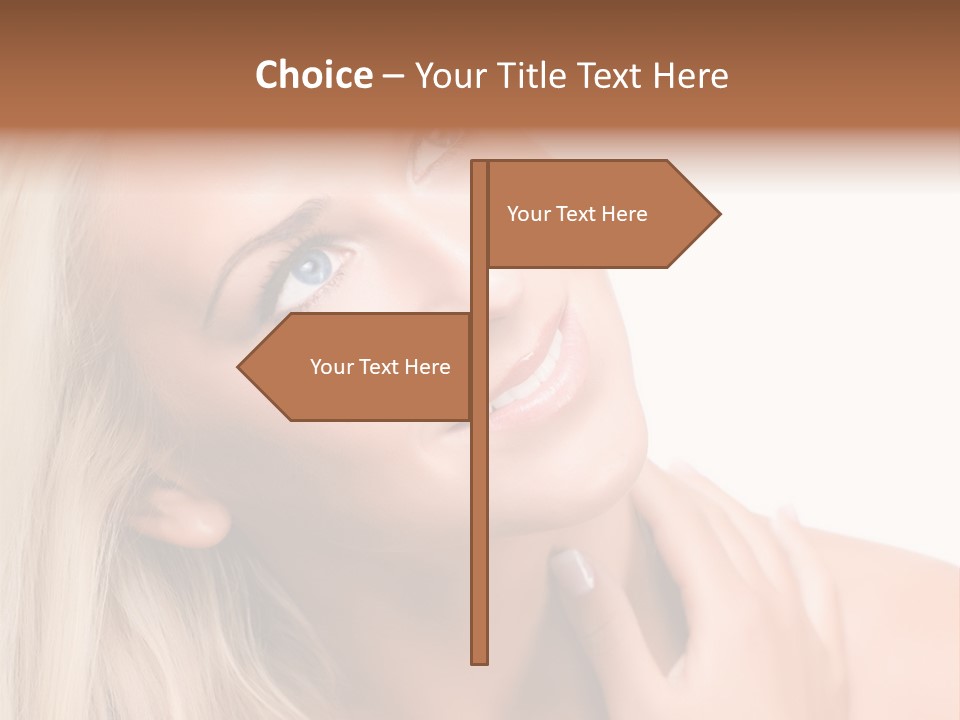 Vintage Aluminum Christmas Tree With Blue Ornaments PowerPoint Template