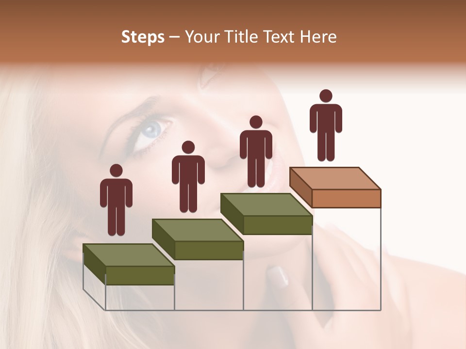 Vintage Aluminum Christmas Tree With Blue Ornaments PowerPoint Template