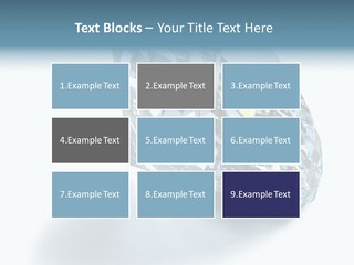 A Close Up Of A Diamond Over A White Background PowerPoint Template