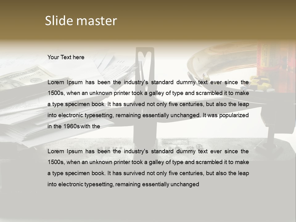 Warning May Cause Dizziness Or Headaches PowerPoint Template