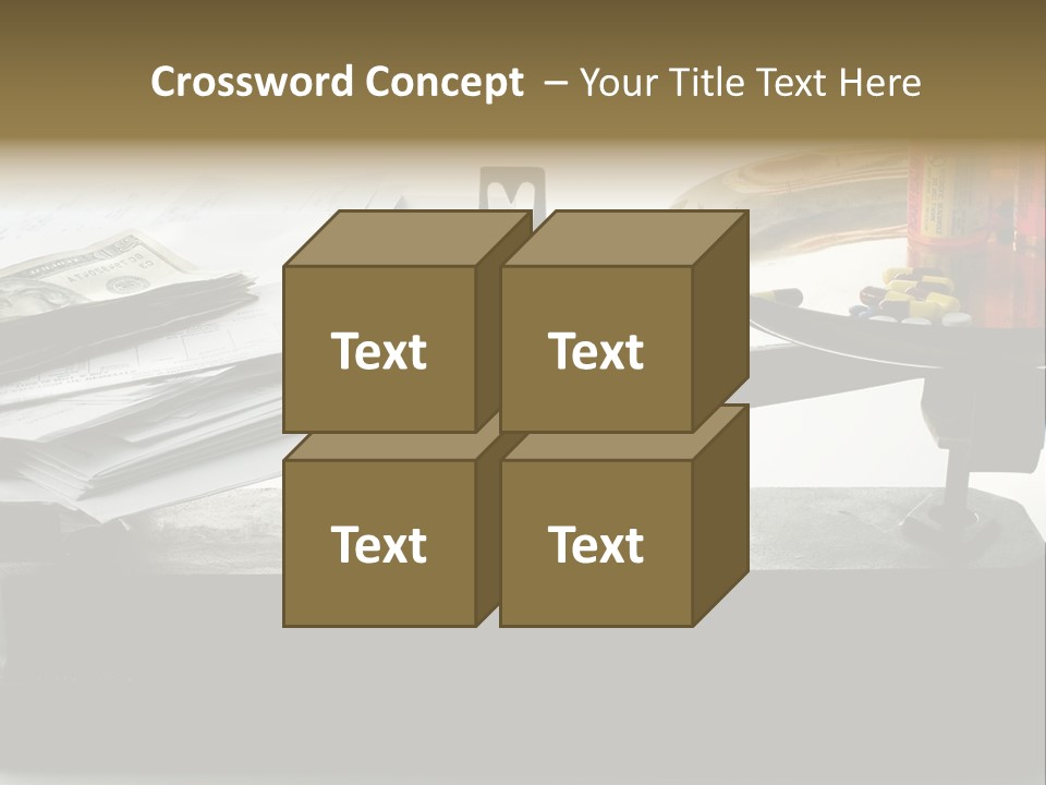 Warning May Cause Dizziness Or Headaches PowerPoint Template