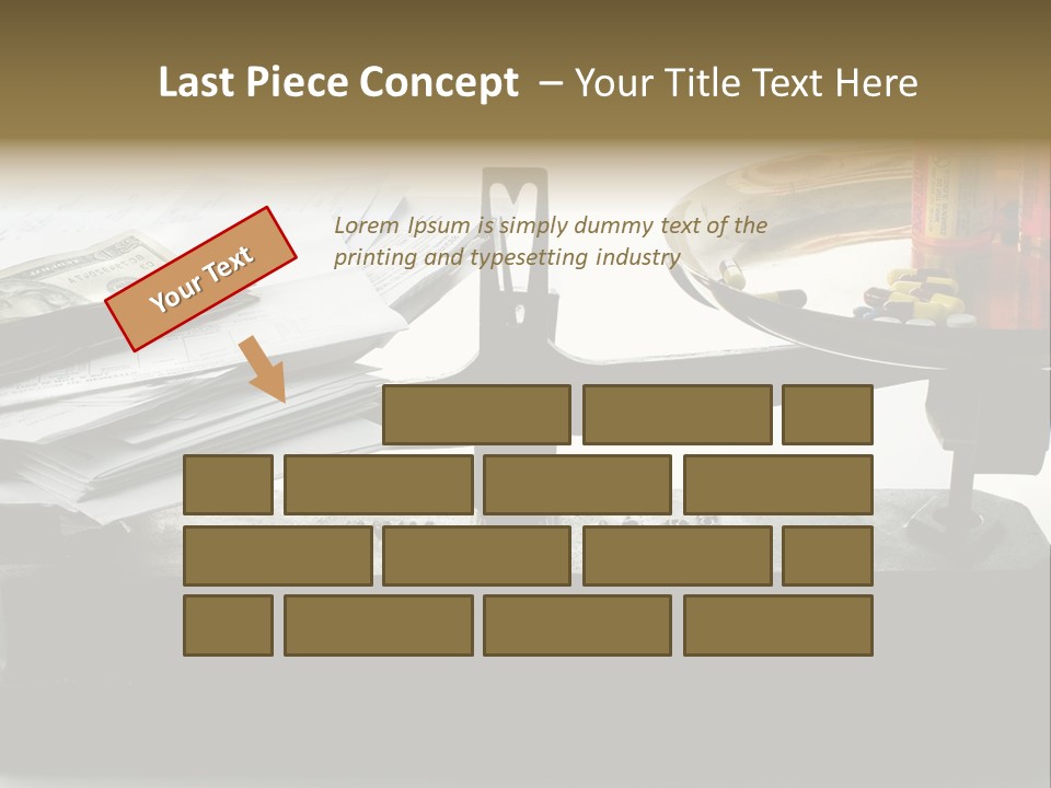 Warning May Cause Dizziness Or Headaches PowerPoint Template