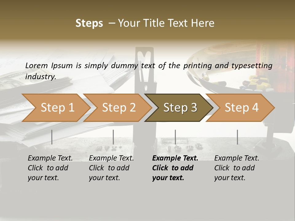 Warning May Cause Dizziness Or Headaches PowerPoint Template