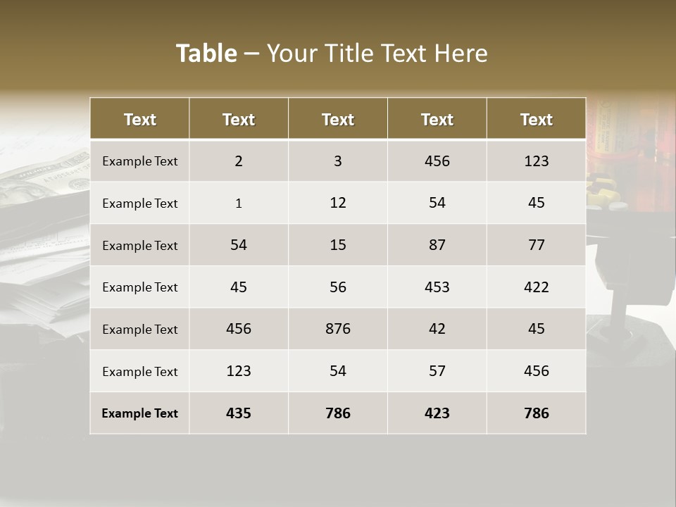 Warning May Cause Dizziness Or Headaches PowerPoint Template