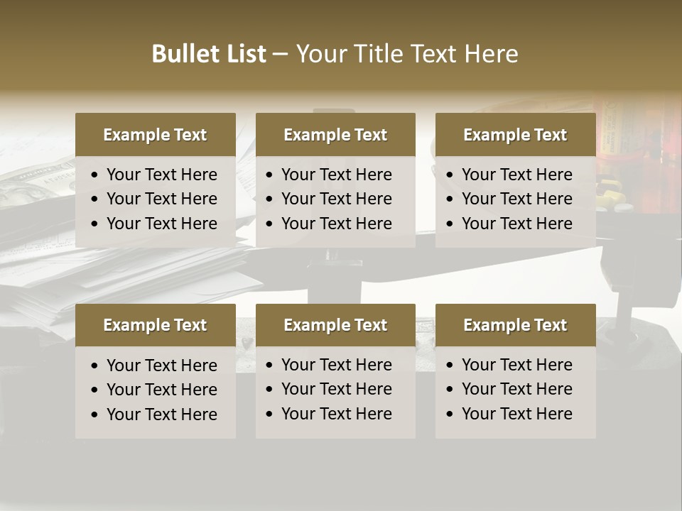 Warning May Cause Dizziness Or Headaches PowerPoint Template