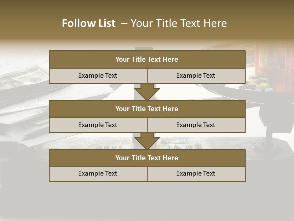 Warning May Cause Dizziness Or Headaches PowerPoint Template