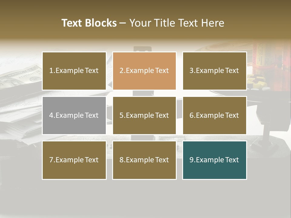 Warning May Cause Dizziness Or Headaches PowerPoint Template