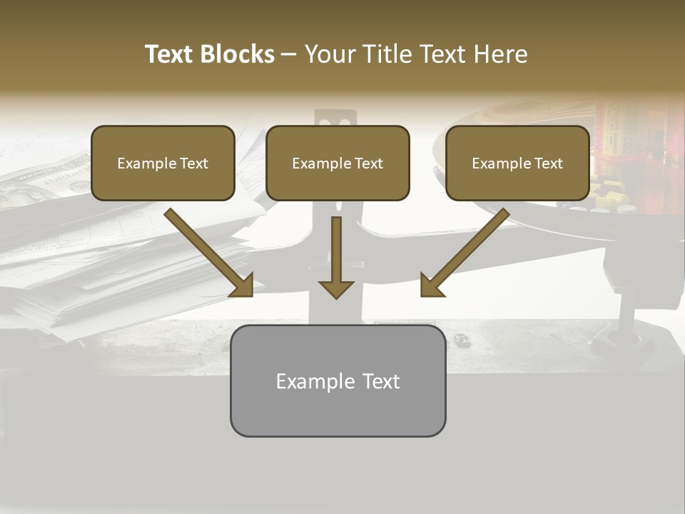 Warning May Cause Dizziness Or Headaches PowerPoint Template