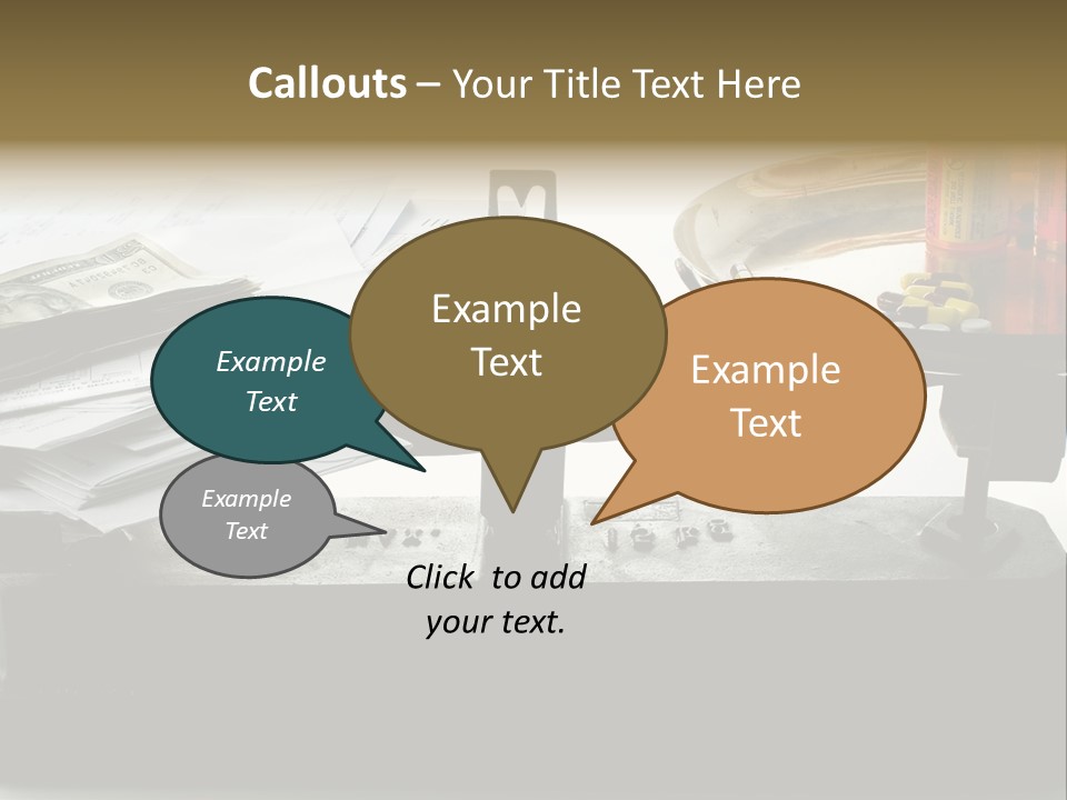Warning May Cause Dizziness Or Headaches PowerPoint Template