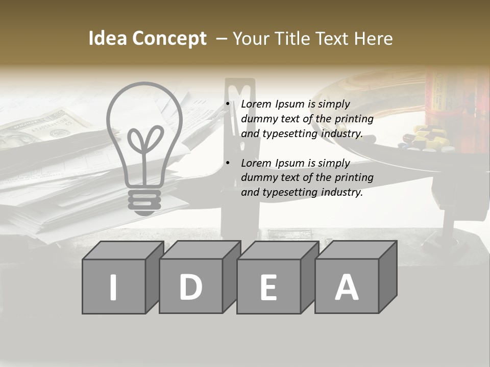 Warning May Cause Dizziness Or Headaches PowerPoint Template