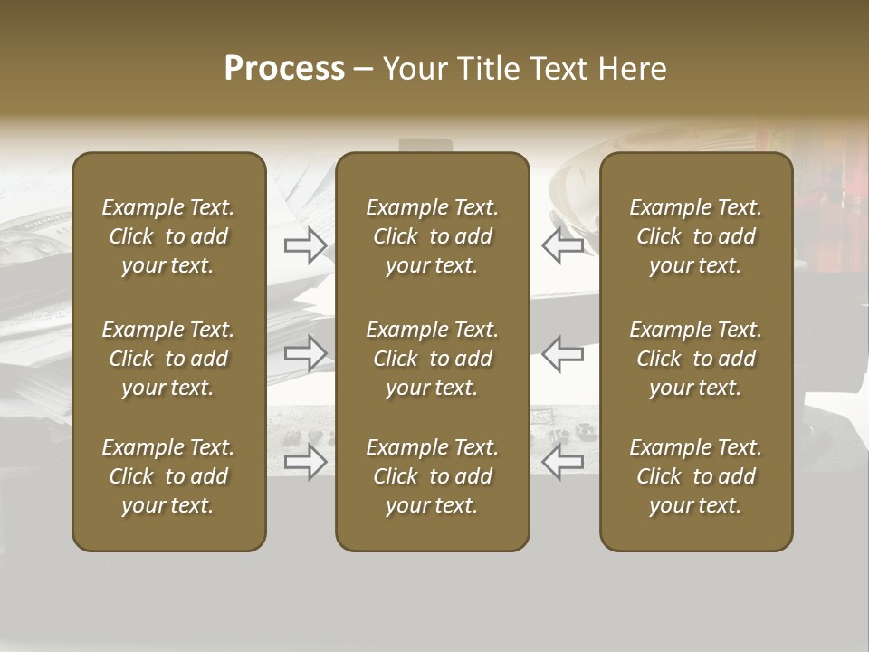 Warning May Cause Dizziness Or Headaches PowerPoint Template