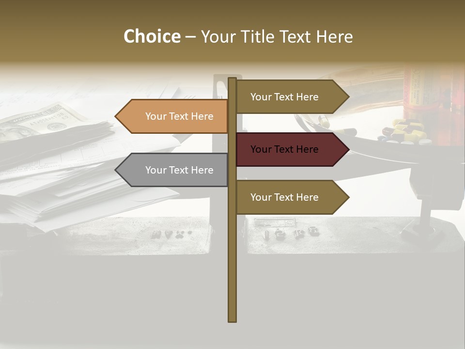 Warning May Cause Dizziness Or Headaches PowerPoint Template