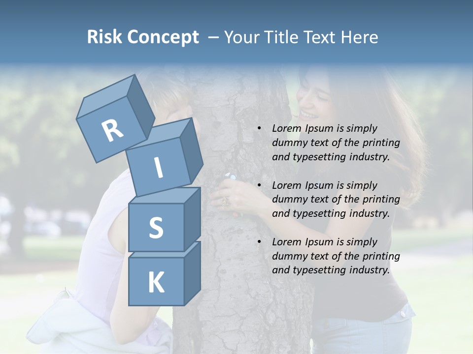 Friends In The Park PowerPoint Template