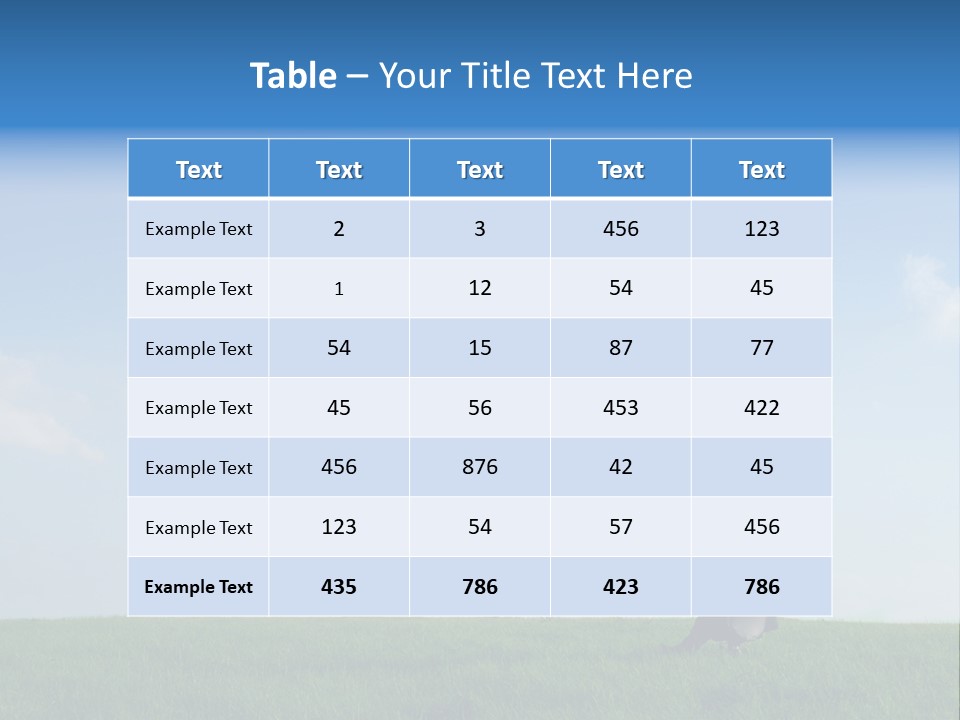 A Manager Sitting On A Chair In Nature PowerPoint Template
