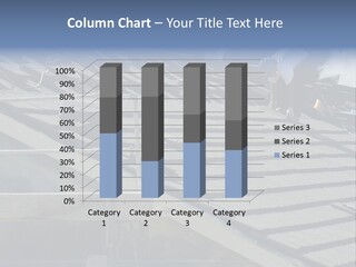 Roofer Laying Tile Shingles On A New Home PowerPoint Template