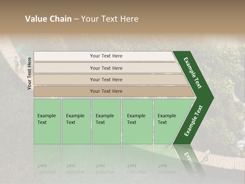 The National Park Plitvicka Lake - Croatia PowerPoint Template