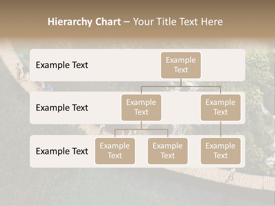 The National Park Plitvicka Lake - Croatia PowerPoint Template