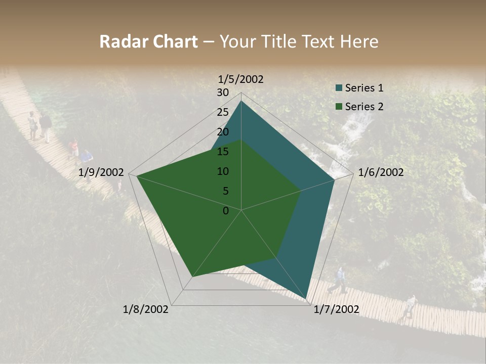 The National Park Plitvicka Lake - Croatia PowerPoint Template