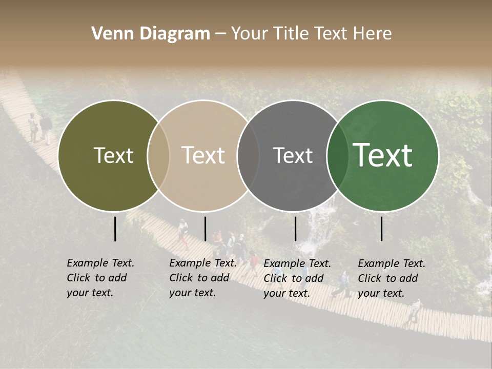 The National Park Plitvicka Lake - Croatia PowerPoint Template