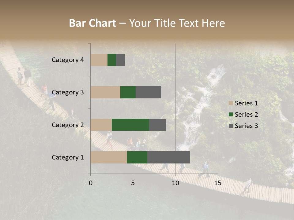 The National Park Plitvicka Lake - Croatia PowerPoint Template
