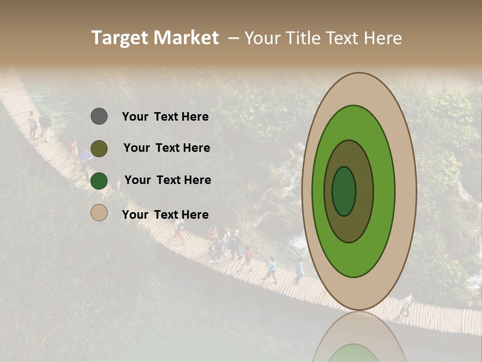 The National Park Plitvicka Lake - Croatia PowerPoint Template