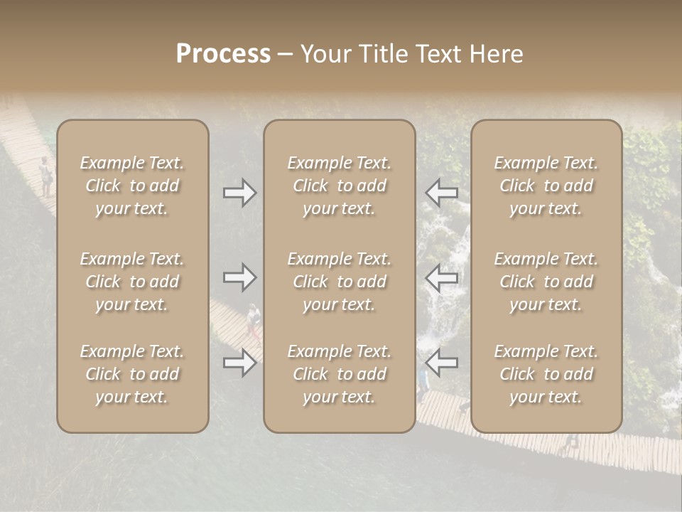 The National Park Plitvicka Lake - Croatia PowerPoint Template