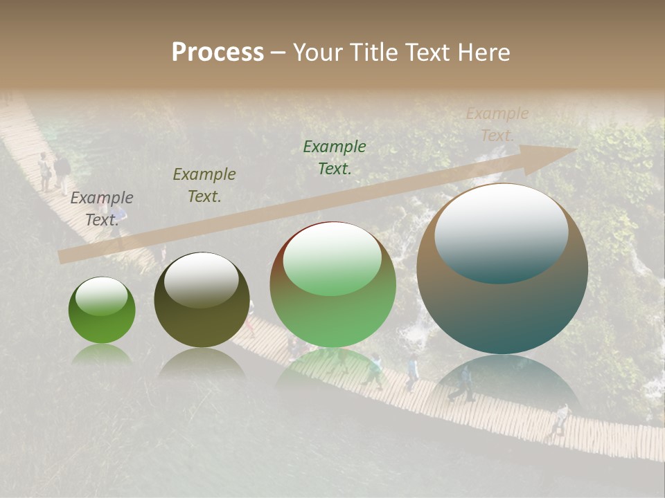 The National Park Plitvicka Lake - Croatia PowerPoint Template