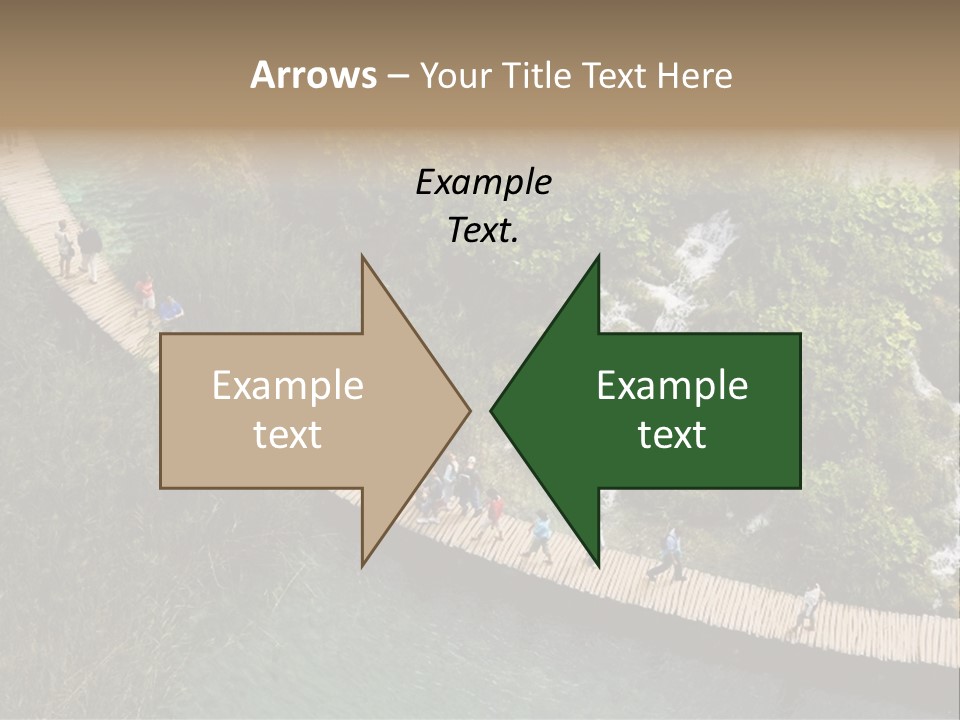 The National Park Plitvicka Lake - Croatia PowerPoint Template