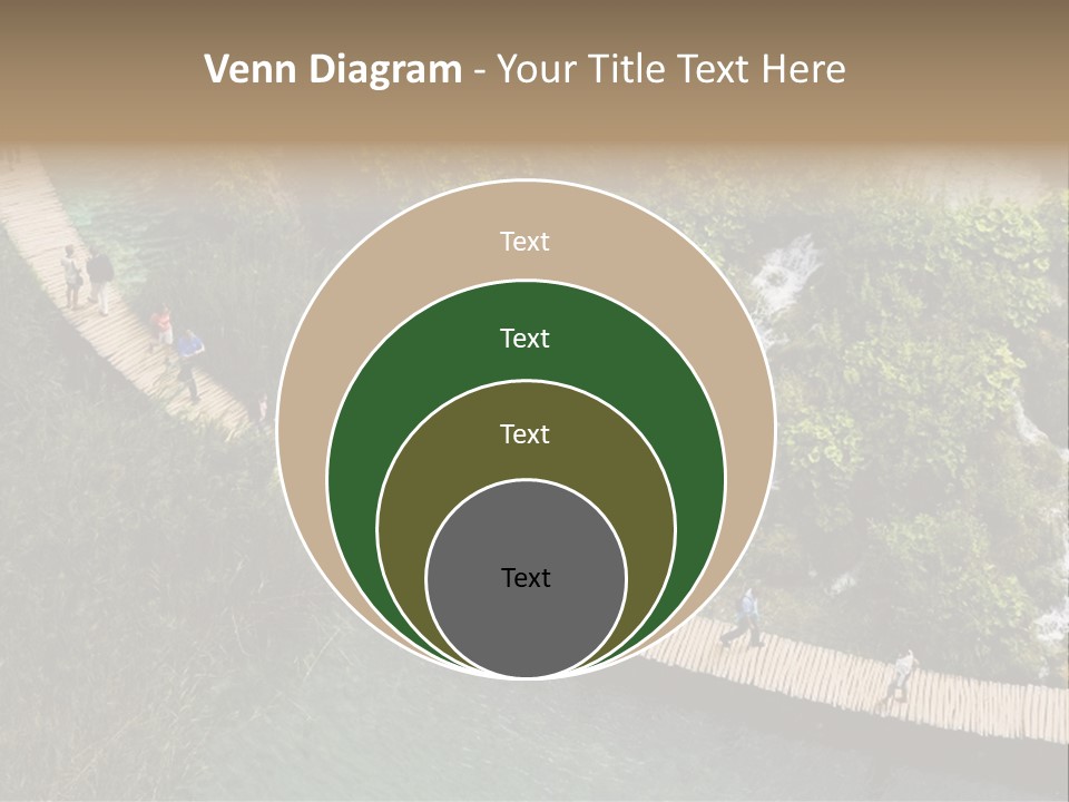 The National Park Plitvicka Lake - Croatia PowerPoint Template