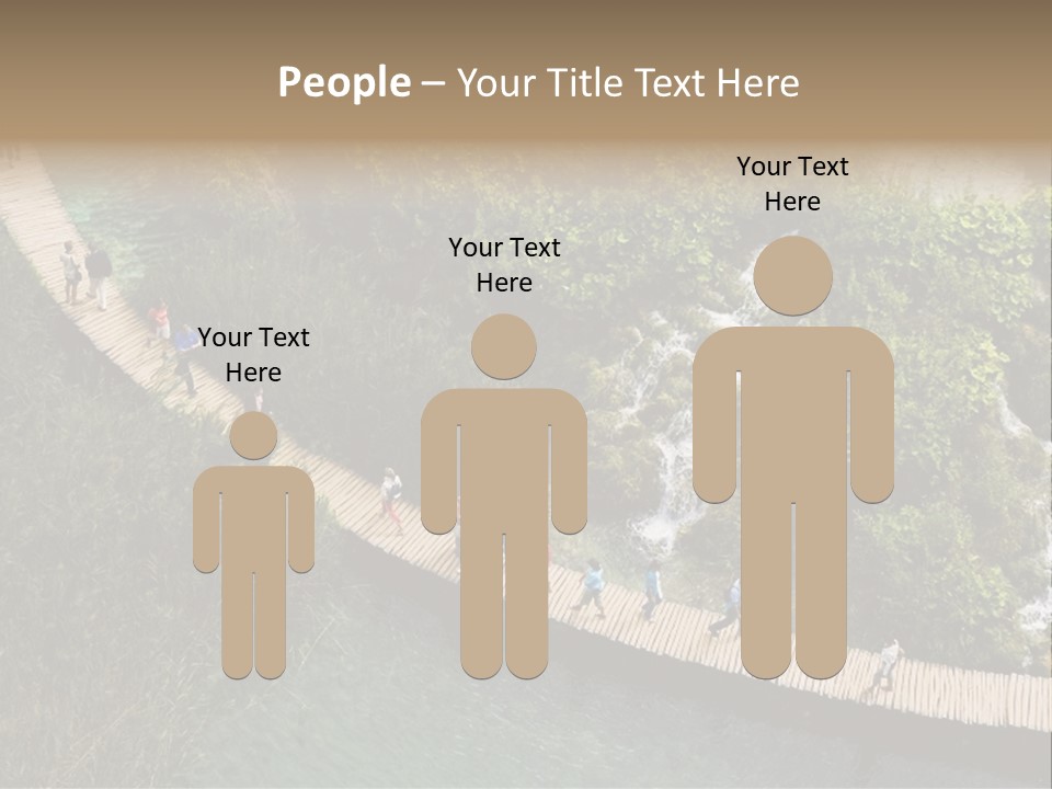 The National Park Plitvicka Lake - Croatia PowerPoint Template