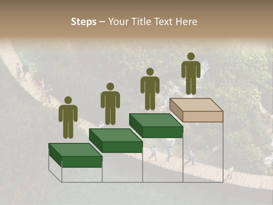 The National Park Plitvicka Lake - Croatia PowerPoint Template