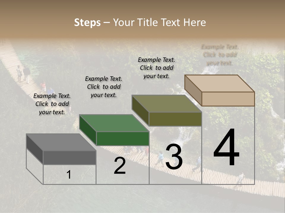 The National Park Plitvicka Lake - Croatia PowerPoint Template