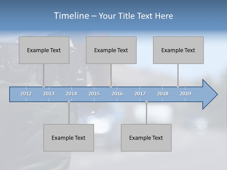 A Police Officer Standing By Traffic PowerPoint Template