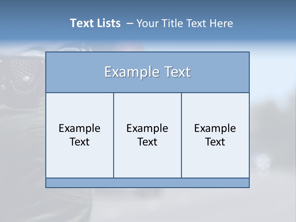 A Police Officer Standing By Traffic PowerPoint Template