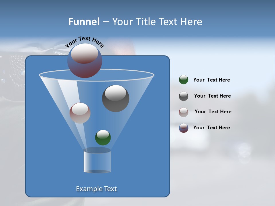 A Police Officer Standing By Traffic PowerPoint Template