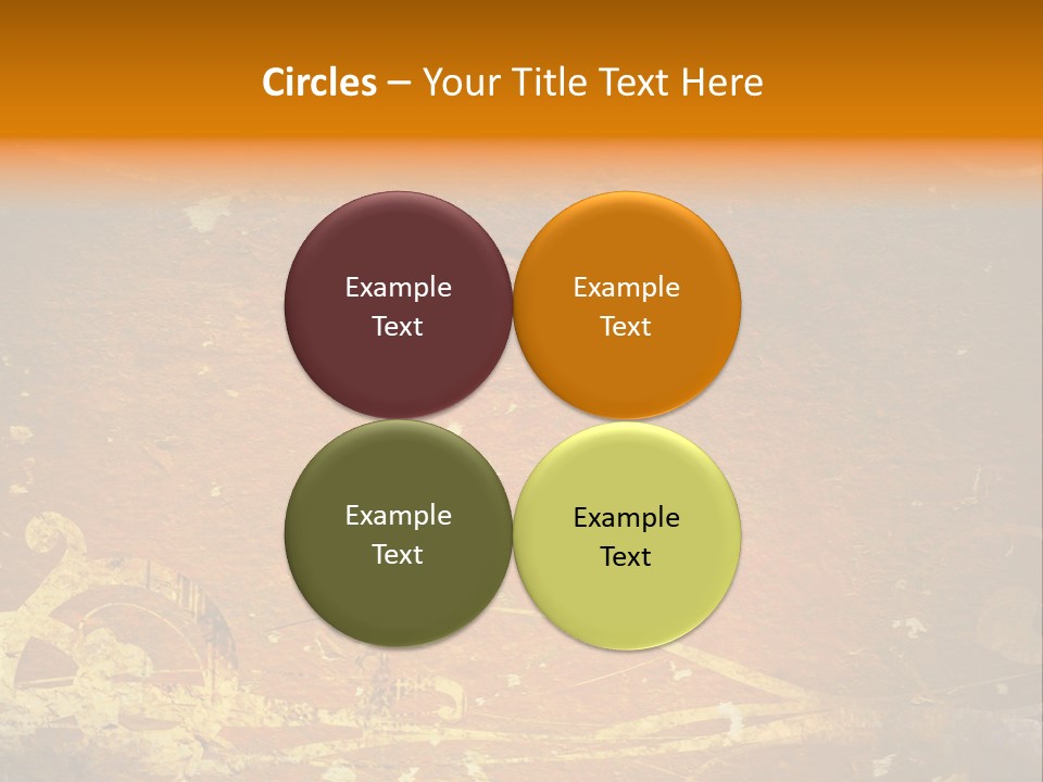 Grunge Backgrounds - Perfect Background With Space For Text Or Image PowerPoint Template