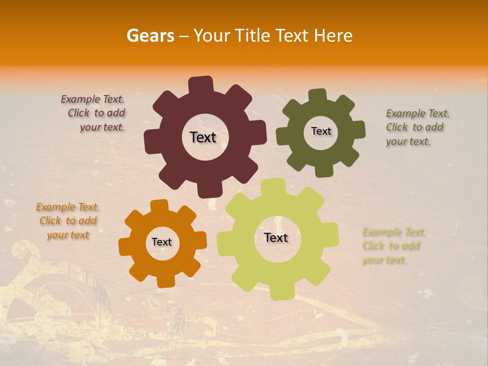 Grunge Backgrounds - Perfect Background With Space For Text Or Image PowerPoint Template