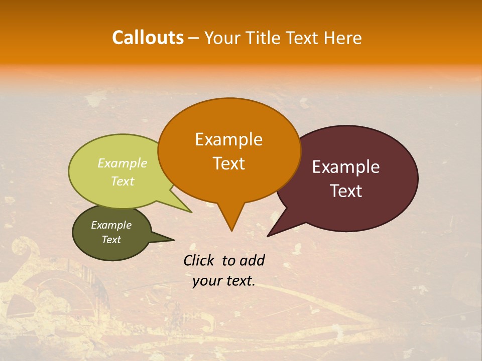 Grunge Backgrounds - Perfect Background With Space For Text Or Image PowerPoint Template