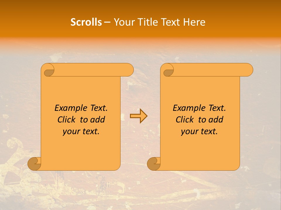 Grunge Backgrounds - Perfect Background With Space For Text Or Image PowerPoint Template