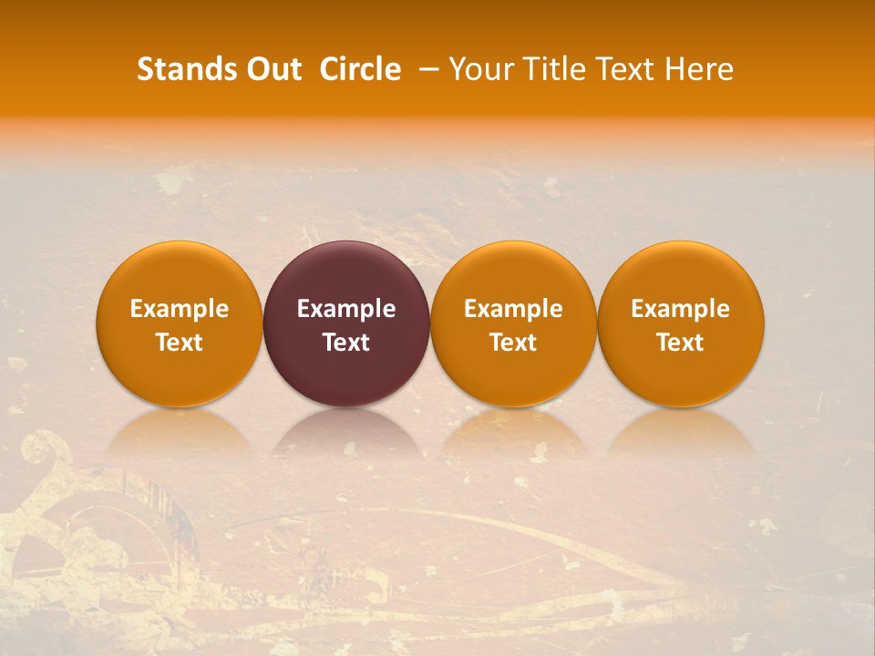 Grunge Backgrounds - Perfect Background With Space For Text Or Image PowerPoint Template