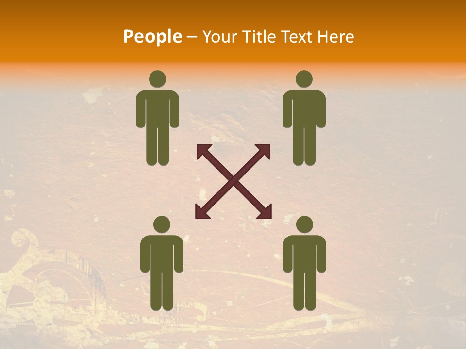 Grunge Backgrounds - Perfect Background With Space For Text Or Image PowerPoint Template