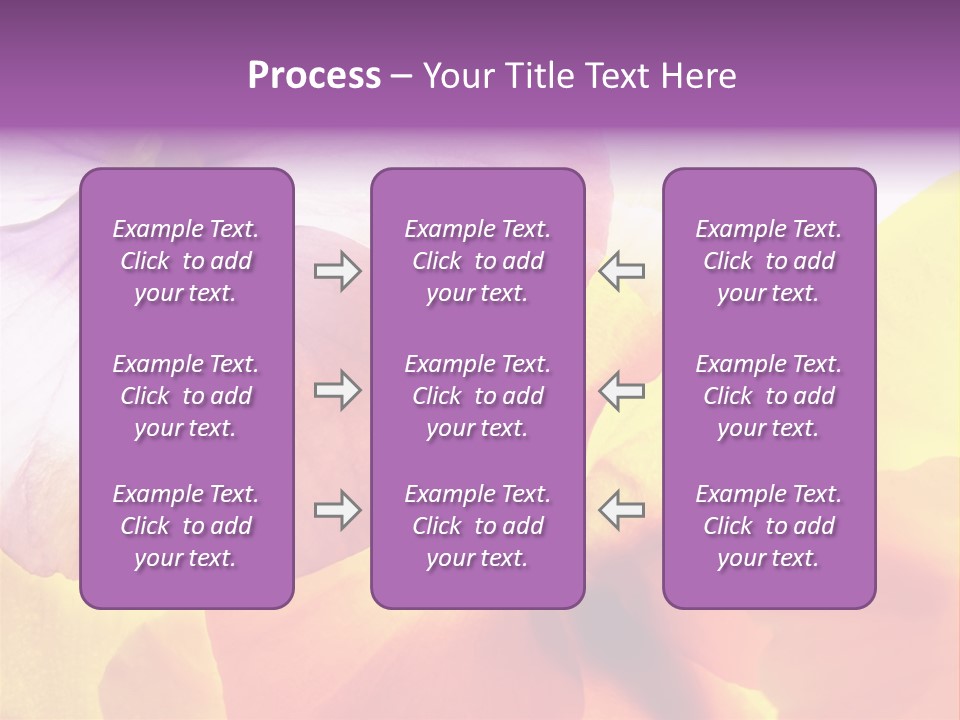 A Group Of Colorful Flowers Powerpoint Template PowerPoint Template