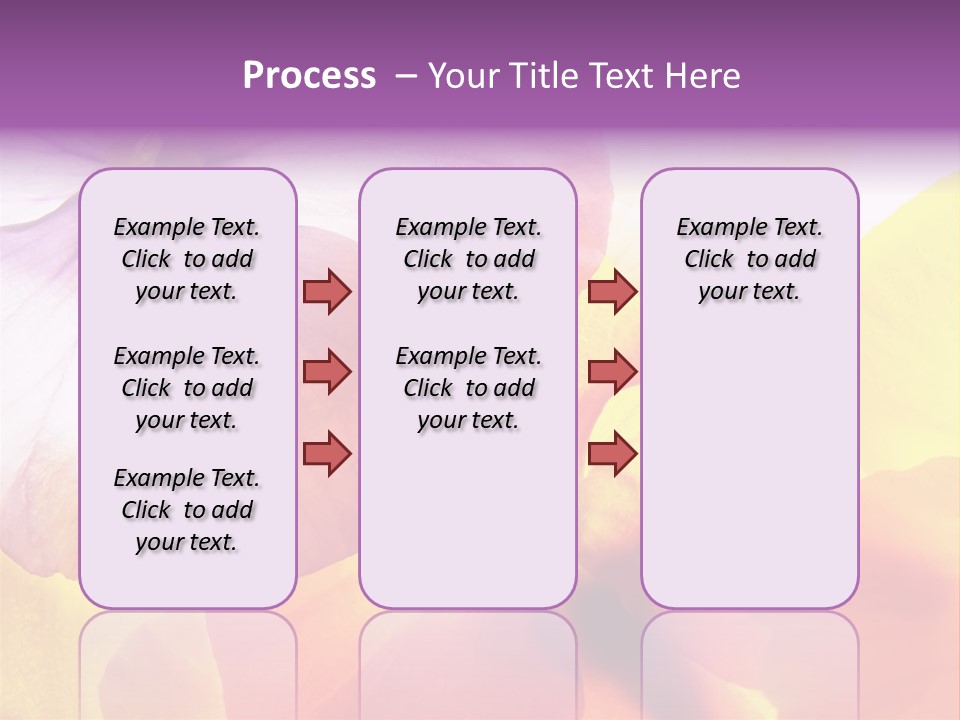 A Group Of Colorful Flowers Powerpoint Template PowerPoint Template