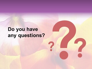 A Group Of Colorful Flowers Powerpoint Template PowerPoint Template