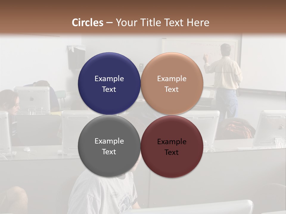 Computer Lab Class PowerPoint Template