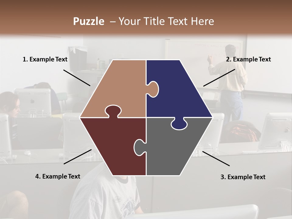 Computer Lab Class PowerPoint Template