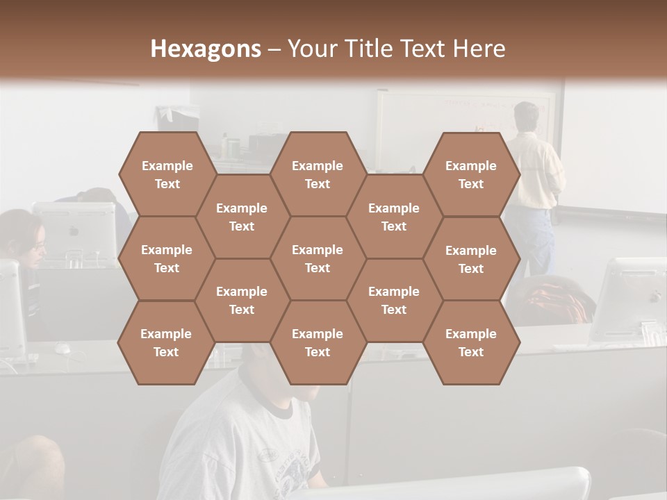 Computer Lab Class PowerPoint Template